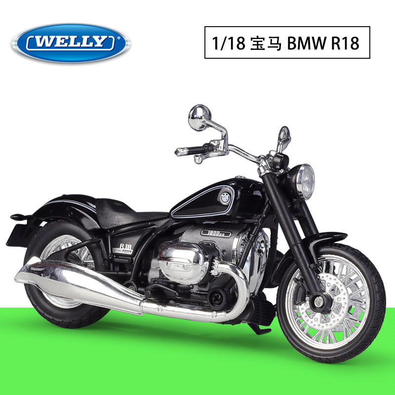 1/18 Scale BMW R18 Cruiser Motorcycle Diecast Model