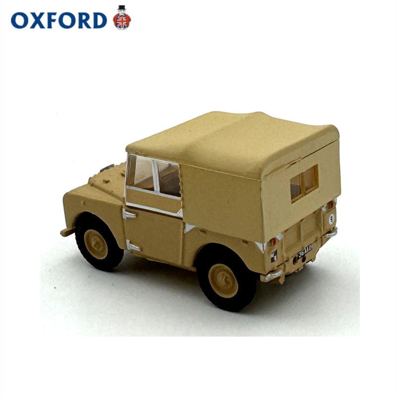 1/76 Scale Land Rover Series I 80" Canvas 34th Light Diecast Model Car