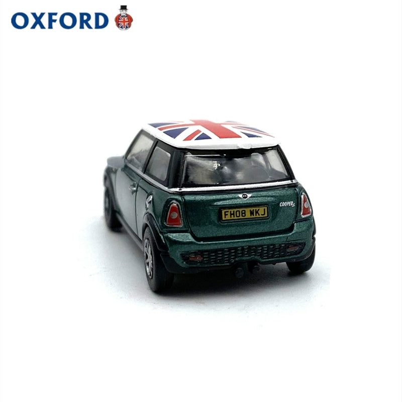 1/76 Scale Mini Cooper S Green Diecast Model Car