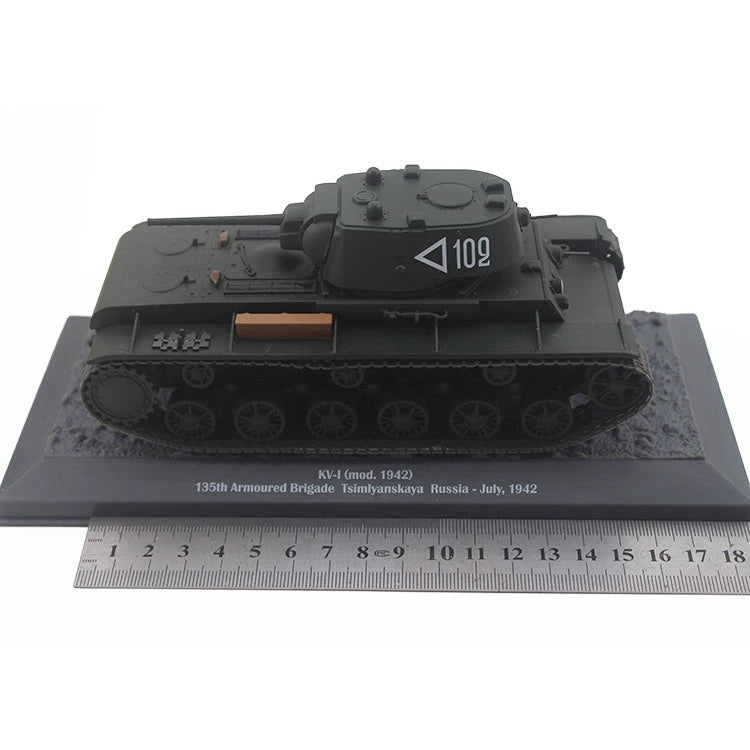 1/43 Scale 1942 KV-1 Soviet Tank Diecast Model