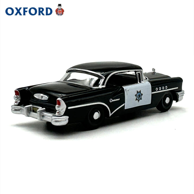 1/87 Scale 1955 Buick Century Patrol Car Diecast Model