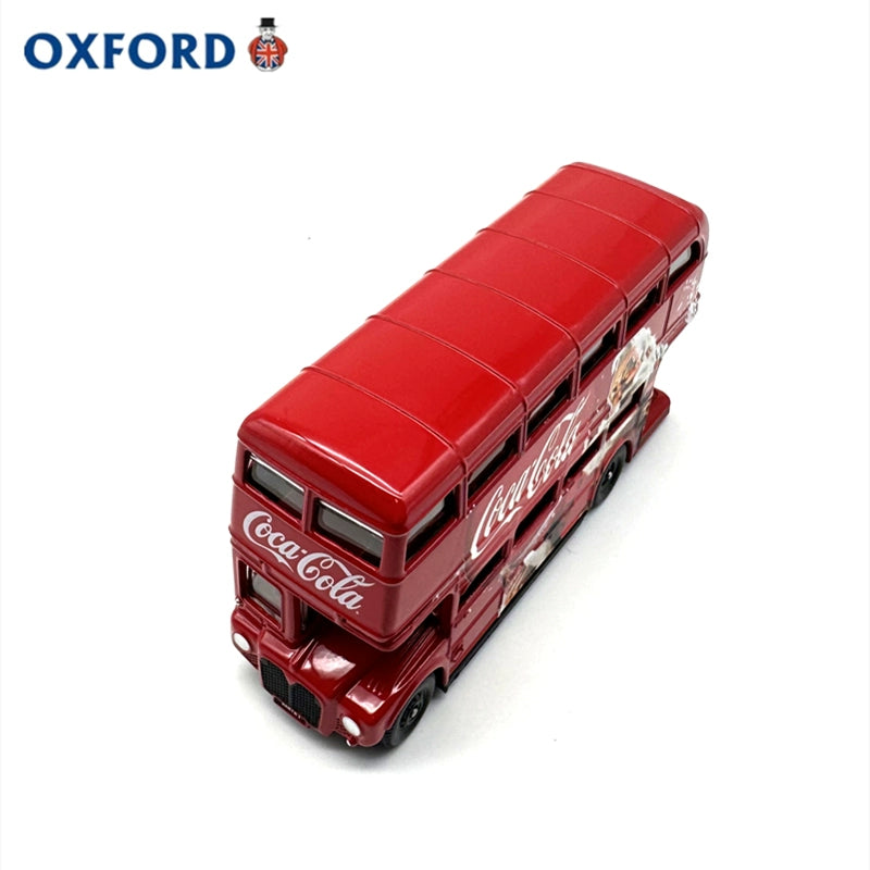 1/76 Scale AEC Routemaster Double-Decker Bus Xmas Diecast Model