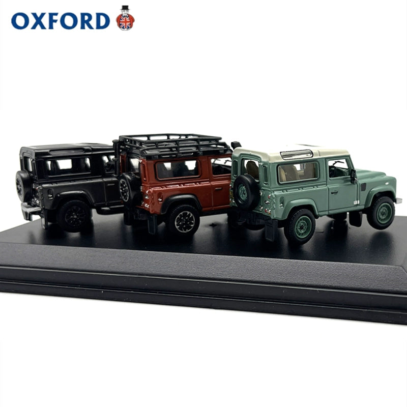 1/76 Scale Land Rover Defender Diecast Model Cars Set