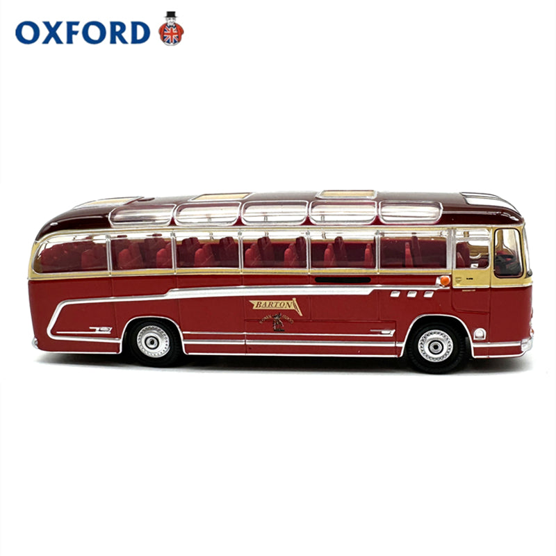 1/76 Scale Duple Britannia Coach Red Diecast Model