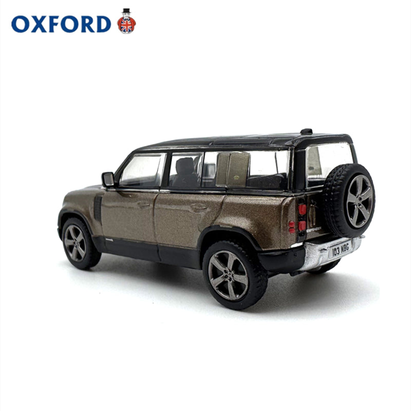 1/76 Scale Land Rover New Defender 110X Gold Diecast Model Car