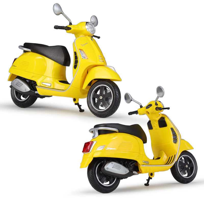 1/12 Scale 2020 Vespa GTS Super Scooter Diecast Model