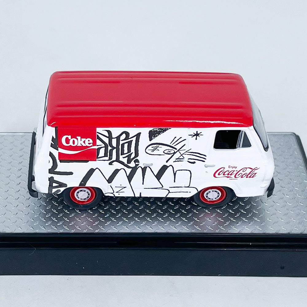 1/64 Scale 1965 Ford Econoline Coke Delivery Van Diecast Model