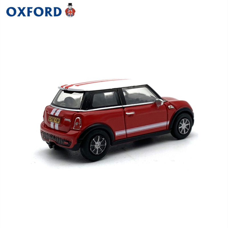 1/76 Scale Mini Cooper S Red Diecast Model Car