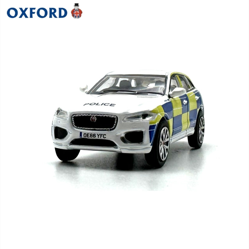 1/76 Scale Jaguar F-Pace Police Car Diecast Model