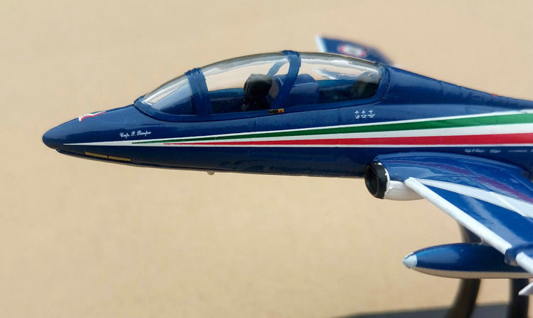 Aermacchi MB-339PAN military Jet Trainer 1/100 Scale Diecast Aircraft Model