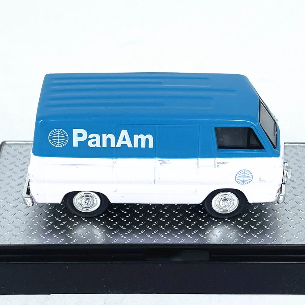 1/64 Scale 1964 Dodge A100 Panel Van PanAm Diecast Model