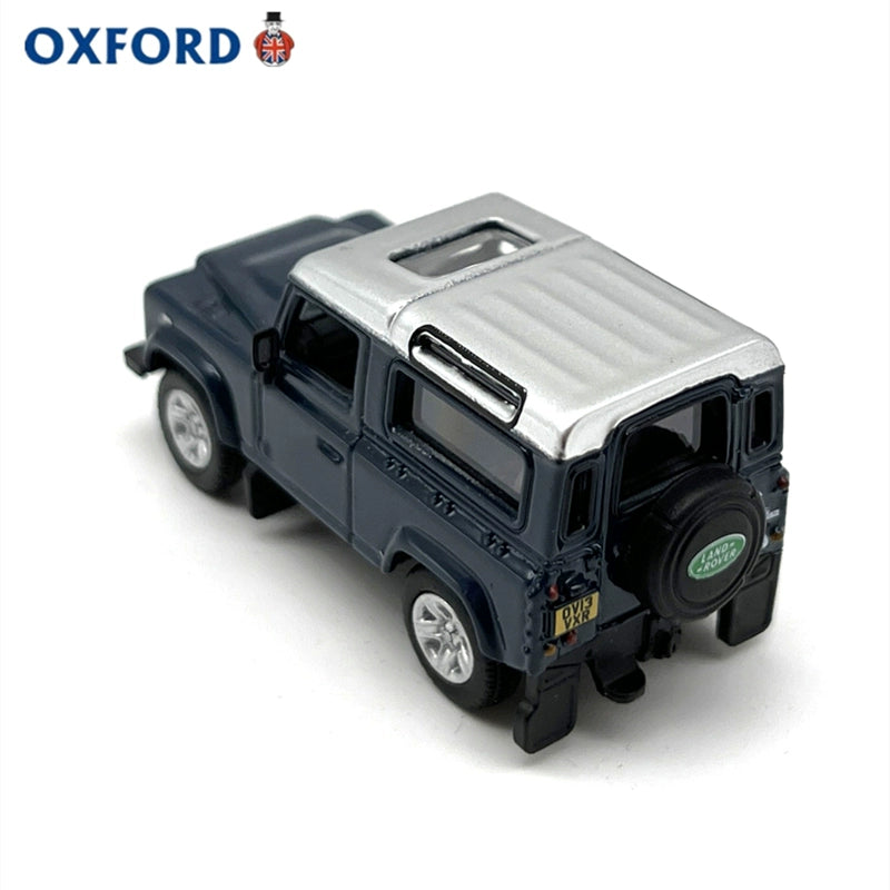 1/76 Scale 2013 Land Rover Defender Blue Diecast Model Car
