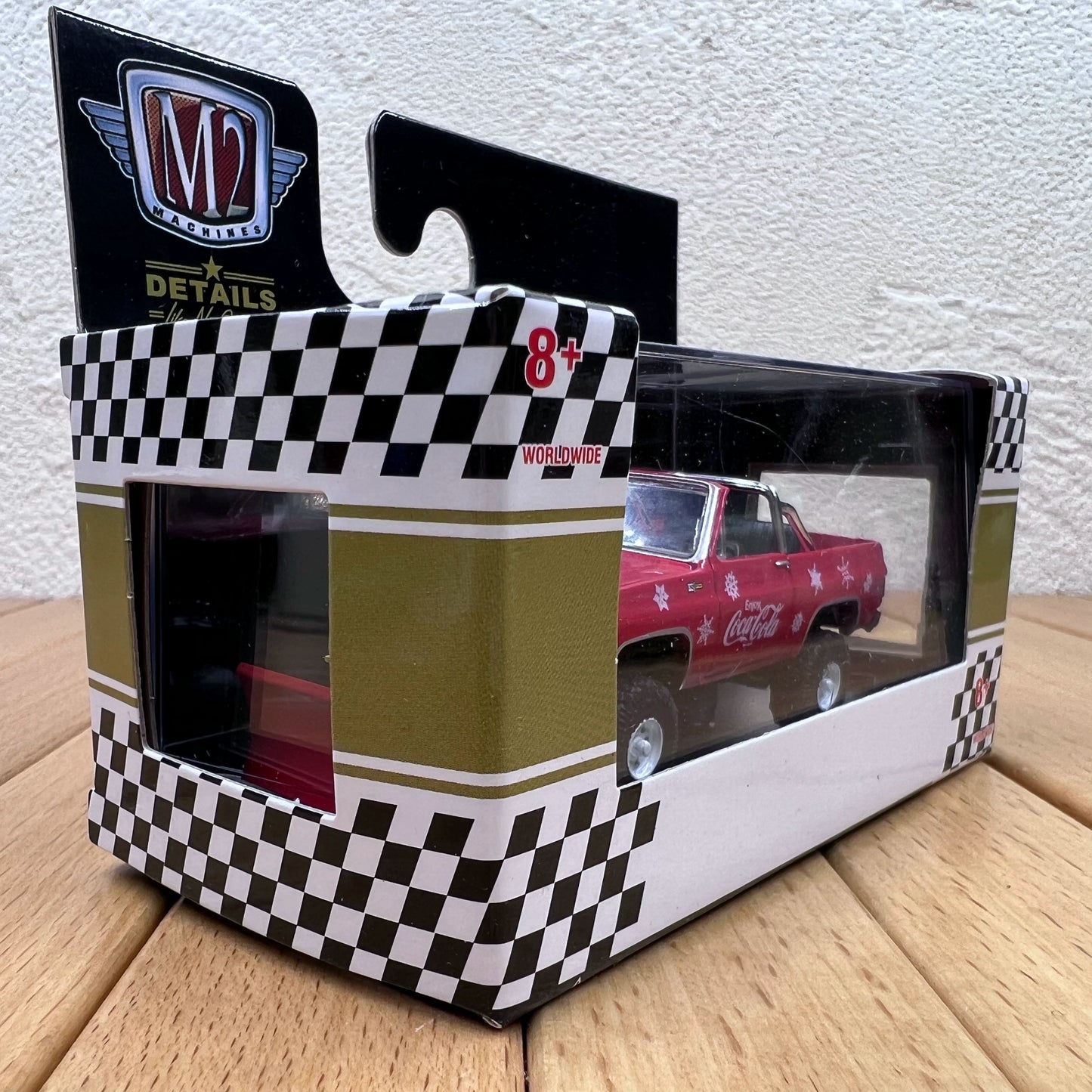 1/64 Scale 1974 Chevrolet K5 Blazer Convertible Snow Plow Truck Diecast Model