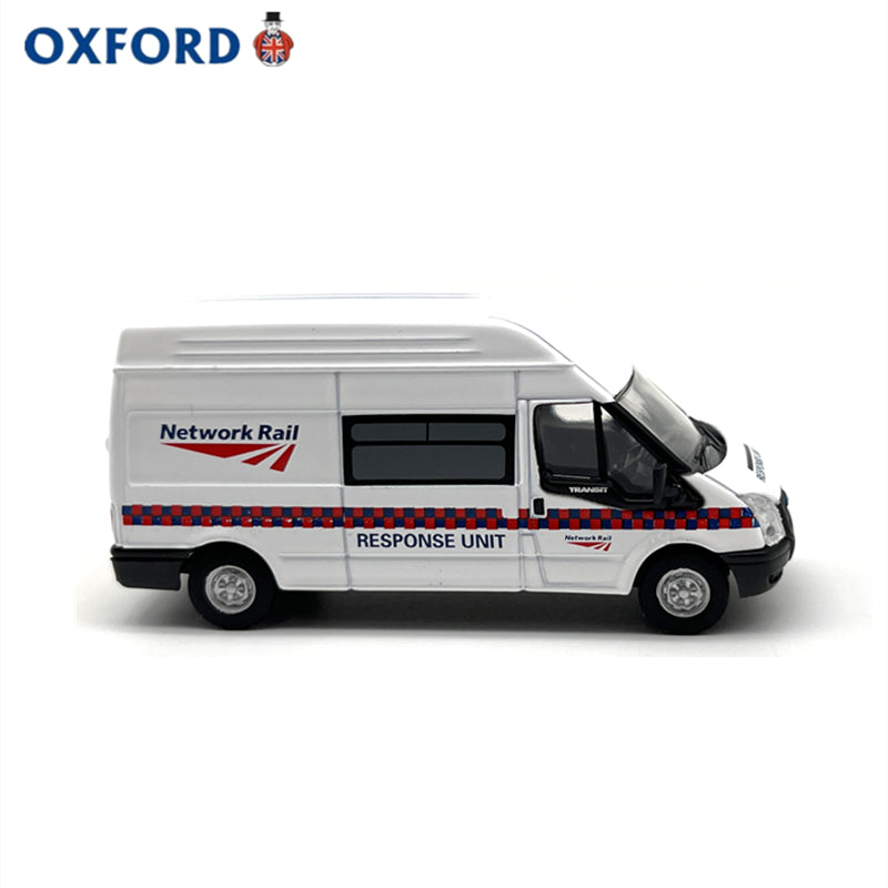 1/76 Scale Ford Transit Van Network Rail Response Unit Diecast Model