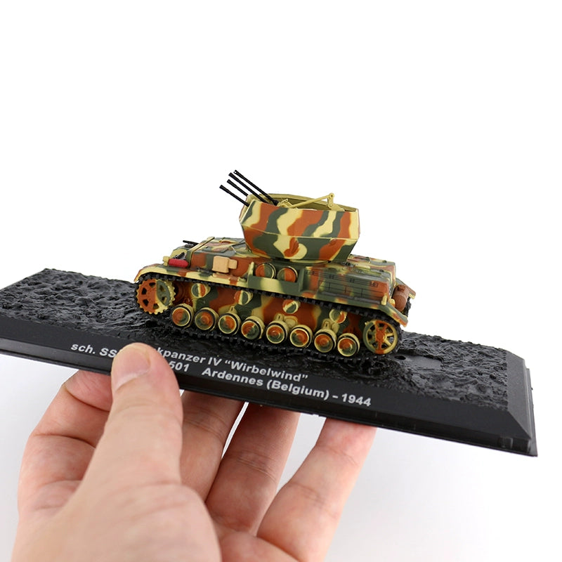 1/72 Scale 1944 Flakpanzer IV Wirbelwind WWII German Self-Propelled Anti-Aircraft Gun Diecast Model