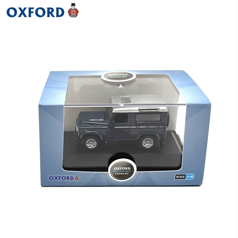 1/76 Scale 2013 Land Rover Defender Blue Diecast Model Car