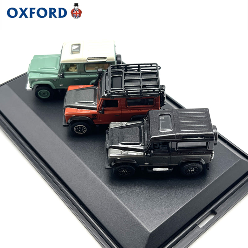 1/76 Scale Land Rover Defender Diecast Model Cars Set