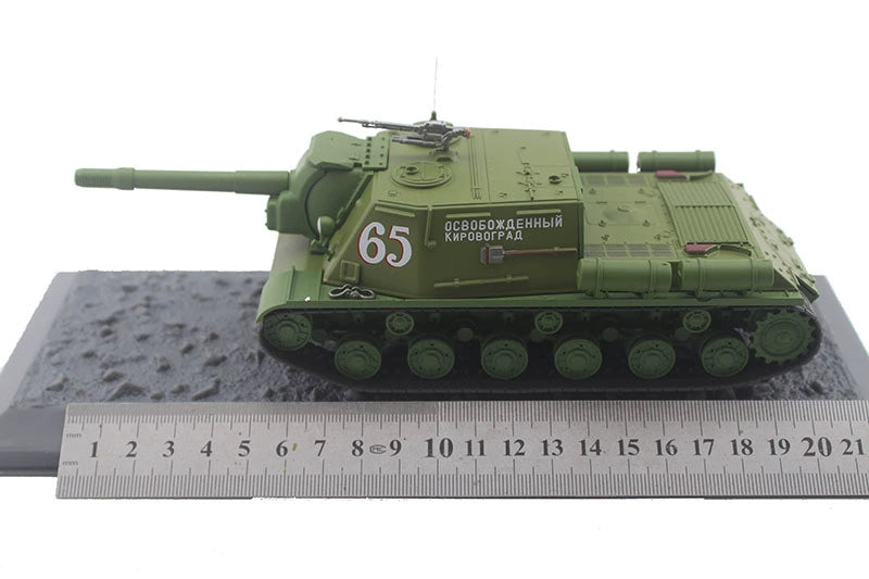 1/43 Scale 1944 ISU-152 WWII Soviet Self-Propelled Gun Diecast Model