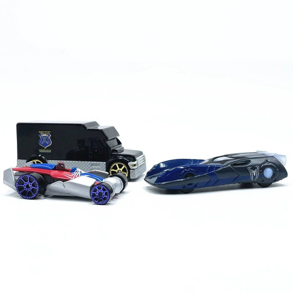 1/64 Scale Spider-Man 3-Vehicles Set Diecast Model Cars