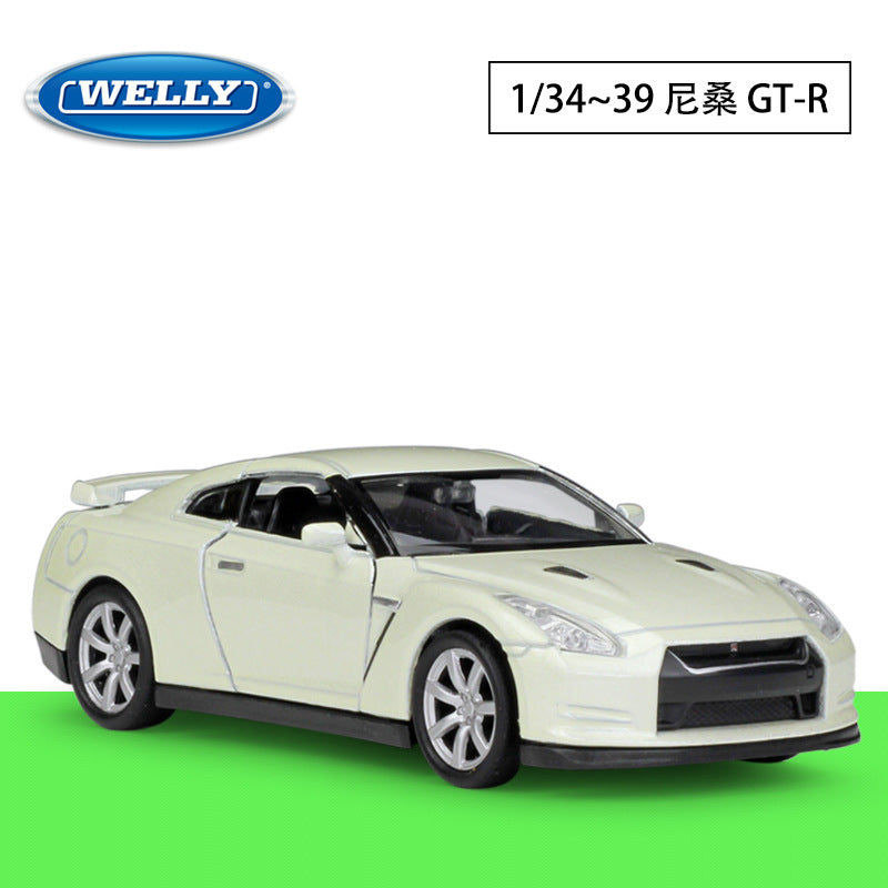 1/36 Scale Nissan GT-R R35 Diecast Model Car Pull Back Toy