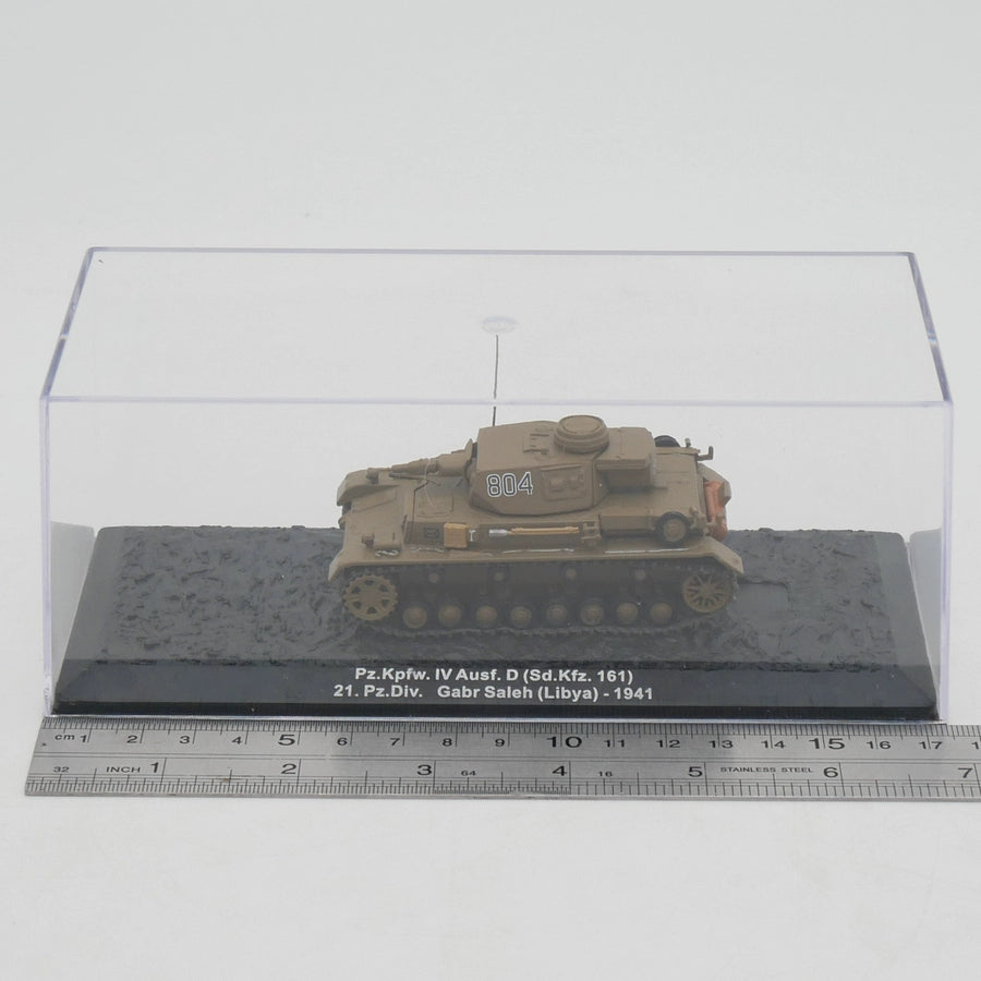 1/72 Scale 1941 Panzer IV Sd.Kfz. 161 WWII German Tank Diecast Model