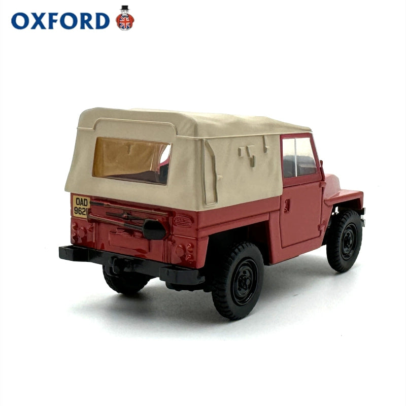 1/43 Scale Land Rover Lightweight Red Diecast Model Car