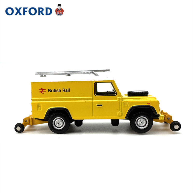 1/76 Scale British Rail Road Rail Defender Diecast Model Car