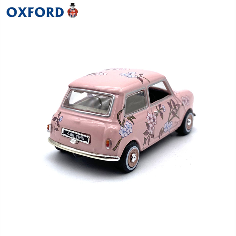 1/43 Scale Mini Pink Floral Diecast Model Car