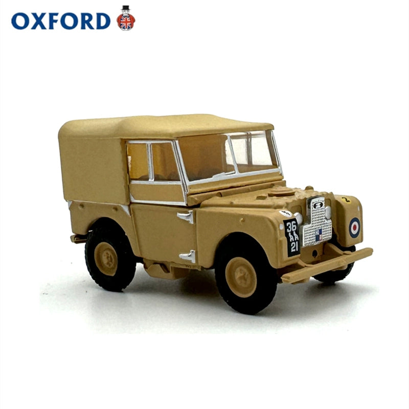 1/76 Scale Land Rover Series I 80" Canvas 34th Light Diecast Model Car