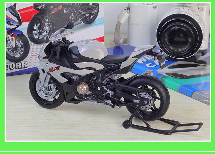 1/12 Scale 2021 BMW S1000RR Motorcycle Diecast Model