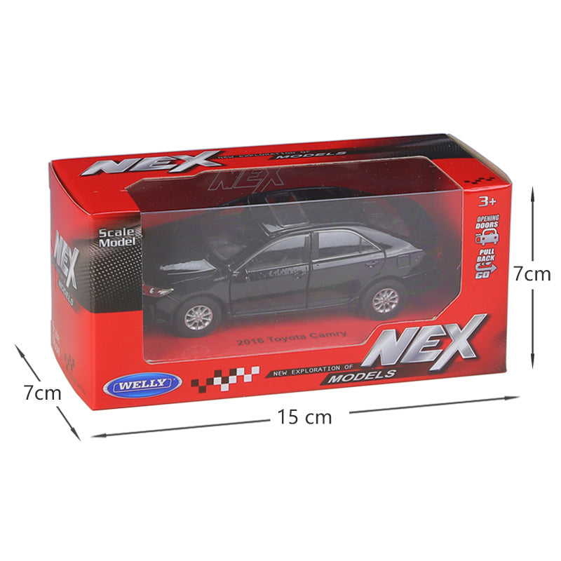 1/36 Scale 2016 Toyota Camry Diecast Model Car Pull Back Toy