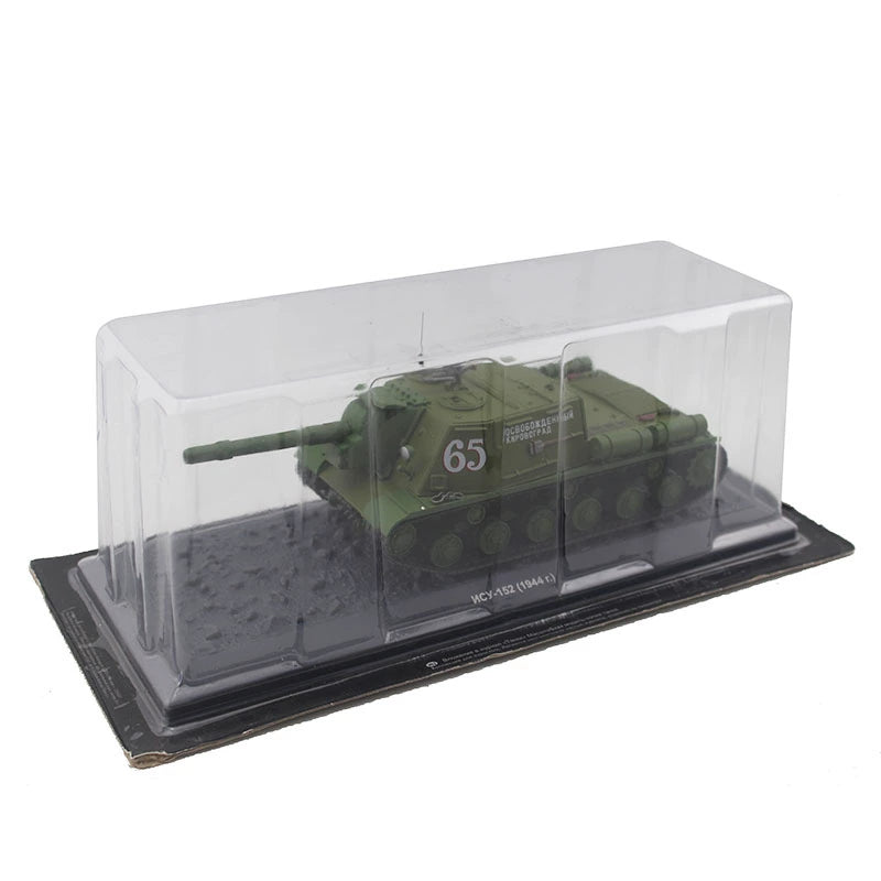 1/43 Scale 1944 ISU-152 WWII Soviet Self-Propelled Gun Diecast Model