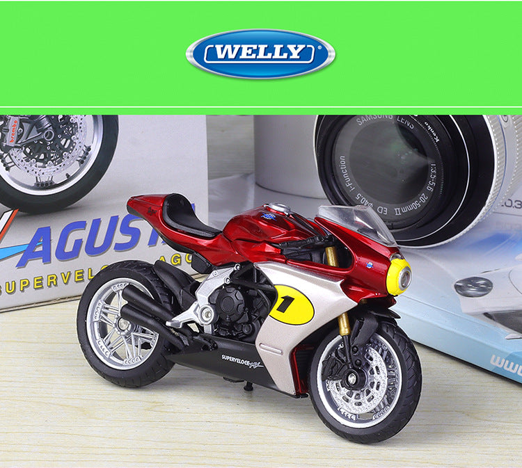 1/18 Scale MV Agusta Superveloce Ago Motorcycle Diecast Model