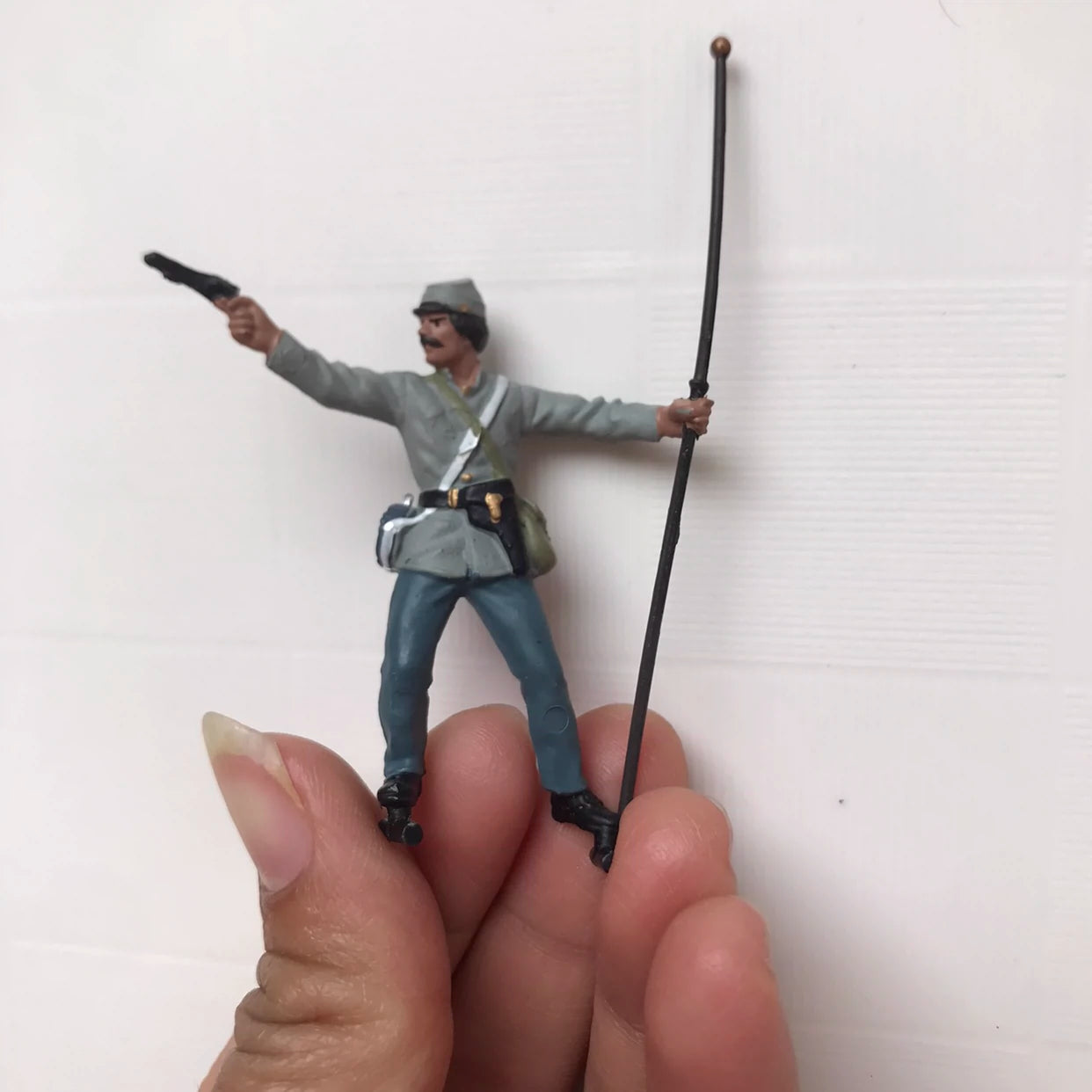 1/35 Scale WWII German Soldier MIniature Painted Figurines Diorama