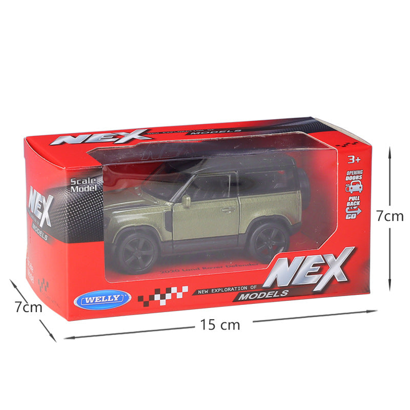 1/36 Scale 2020 Land Rover Defender SUV Diecast Model Car Pull Back Toy