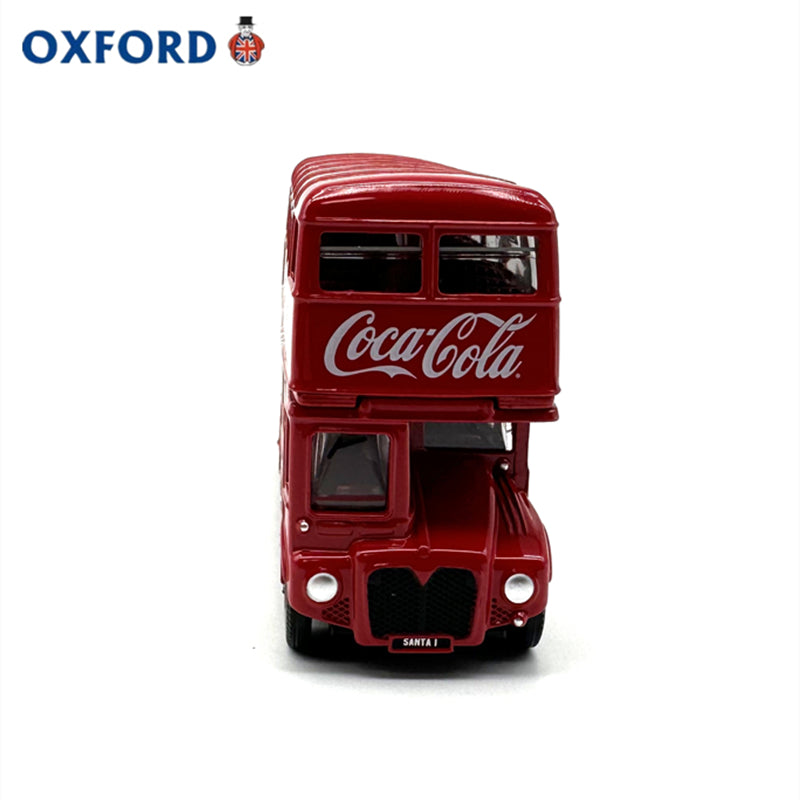 1/76 Scale AEC Routemaster Double-Decker Bus Xmas Diecast Model