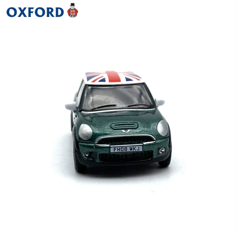 1/76 Scale Mini Cooper S Green Diecast Model Car