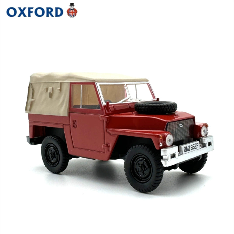 1/43 Scale Land Rover Lightweight Red Diecast Model Car