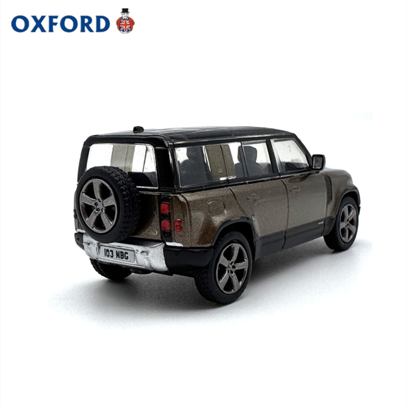 1/76 Scale Land Rover New Defender 110X Gold Diecast Model Car