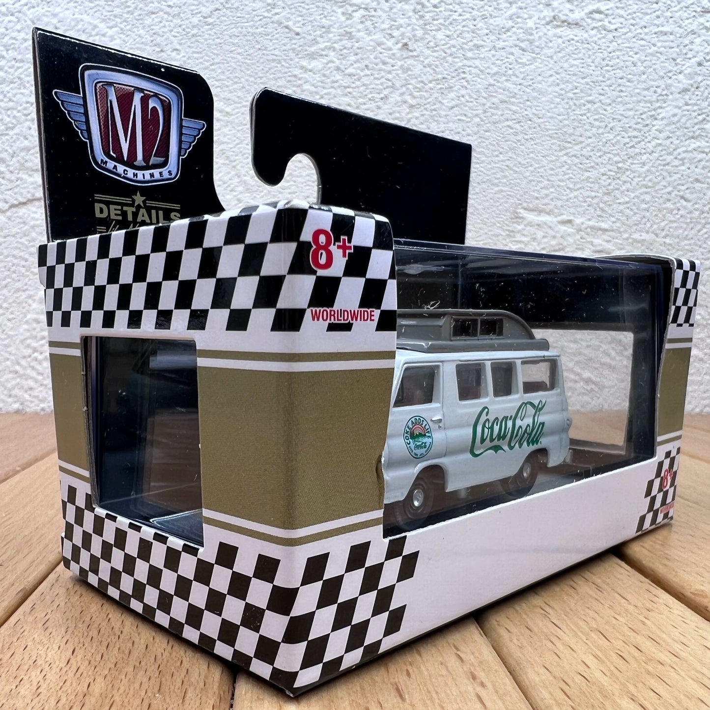 1/64 Scale Dodge A100 Camper Van Diecast Model
