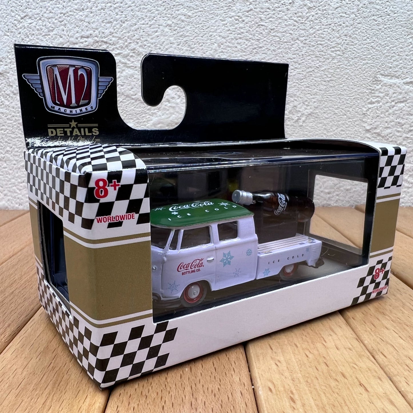 1/64 Scale 1959 Volkswagen T1 Double Cab Truck Diecast Model