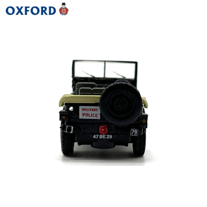 1/76 Scale 1954 Austin Champ Military Police Car Diecast Model