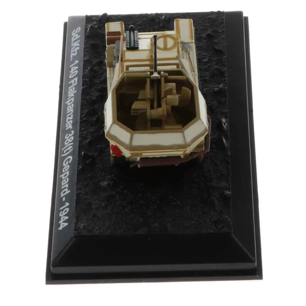 1:72 Scale Flakpanzer 38(t) WWII German Self-Propelled Anti-Aircraft Gun Sd.Kfz. 140 Diecast Model
