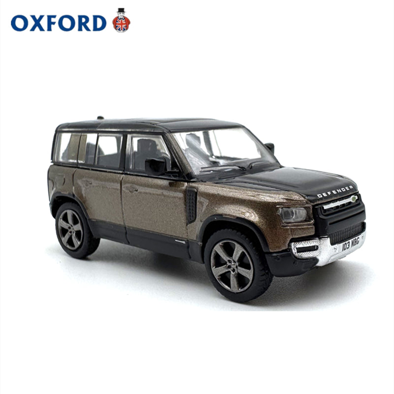 1/76 Scale Land Rover New Defender 110X Gold Diecast Model Car