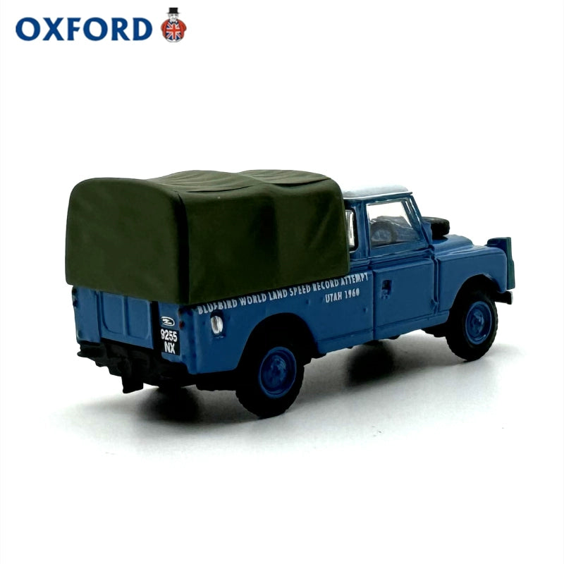 1/76 Scale Land Rover Series 2 LWB Bluebird Land Speed Record Diecast Model Car