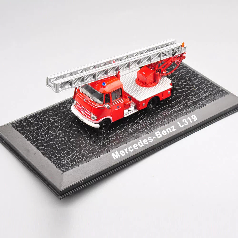 1/72 Scale Mercedes-Benz L 319 Fire Truck Diecast Model
