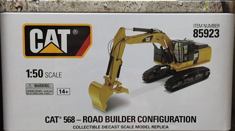 1/50 Scale Caterpillar 568 GF Road Builder Diecast Model DM85923