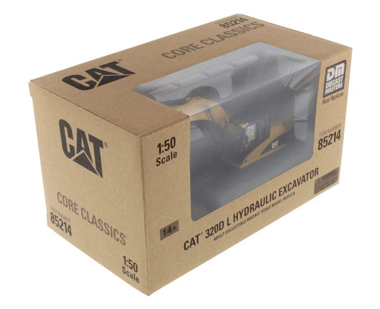 1/50 Scale Caterpillar 320D L Hydraulic Excavator Diecast Model DM85214