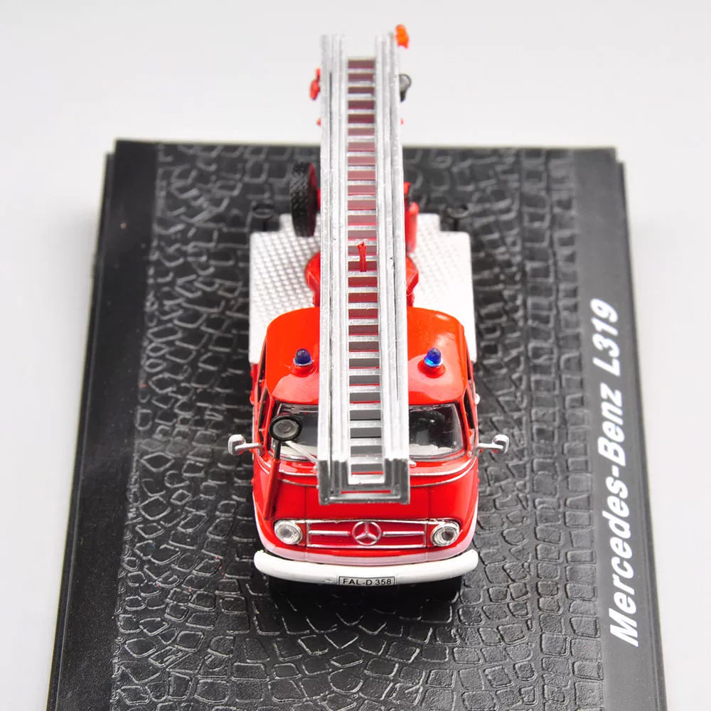 1/72 Scale Mercedes-Benz L 319 Fire Truck Diecast Model