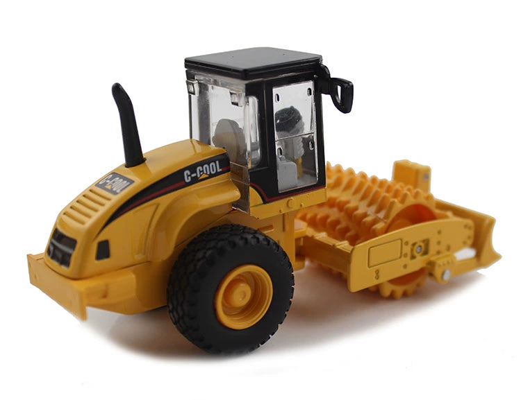 1/64 Scale Heavy Machinery Construction Vehicles Excavator Loader Paver Bulldozer Truck Collection Diecast Model